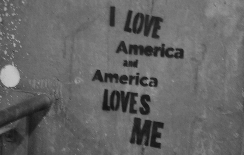 I love America and America loves me